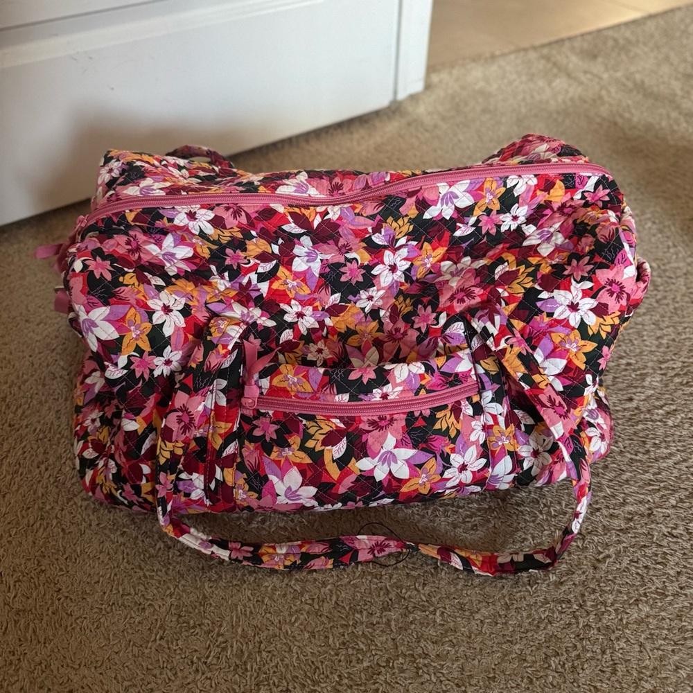 Large Vera Bradley Duffle Bag